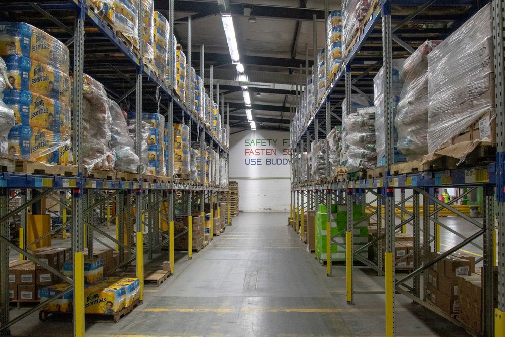 European Distribution Center Well Stocked, Prepared for COVID-19