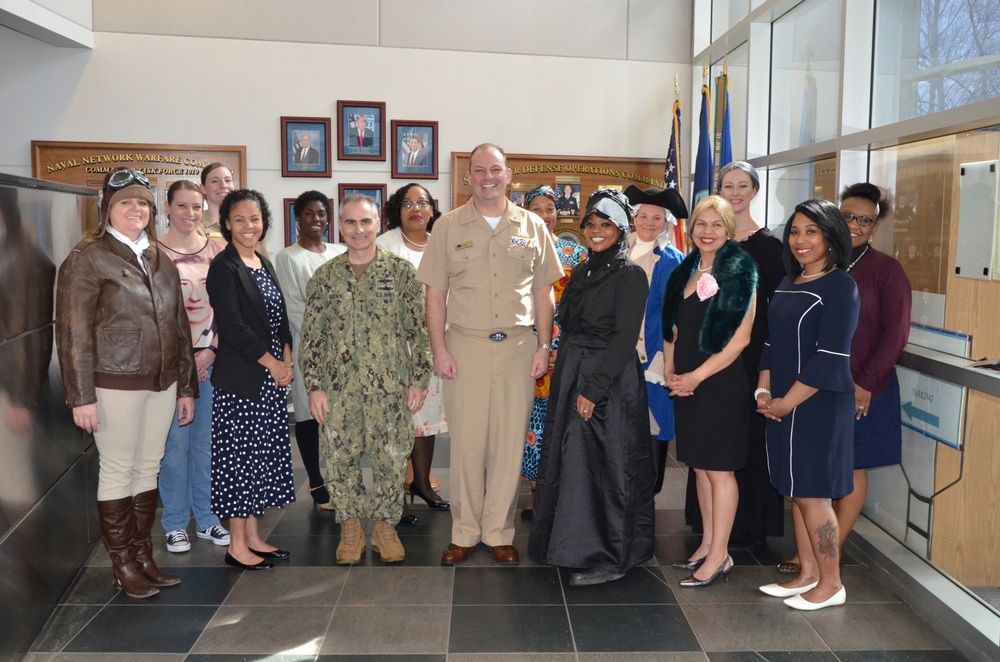 Suffolk Navy Commands Celebrate Women's Heritage Month