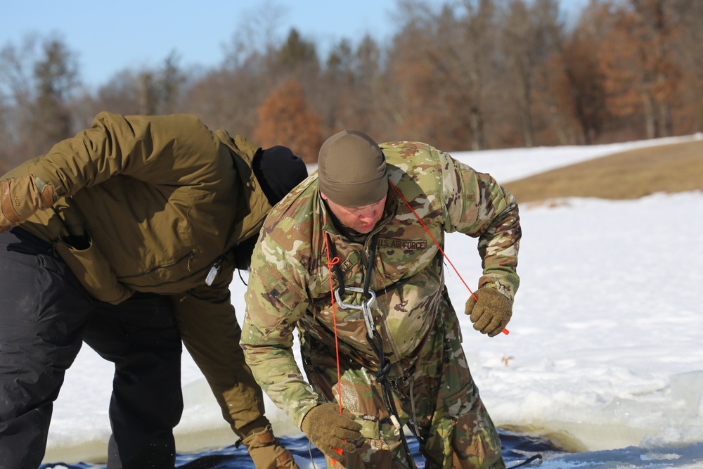 Cold-Weather Operations Course Class 20-04 training at Fort McCoy