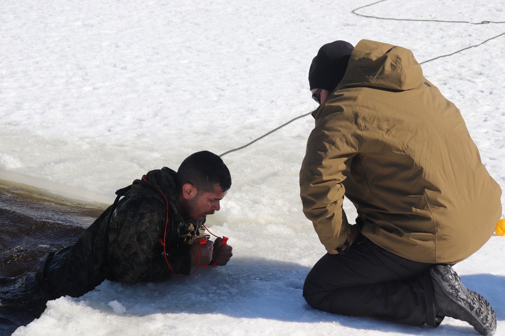 Cold-Weather Operations Course Class 20-04 training at Fort McCoy