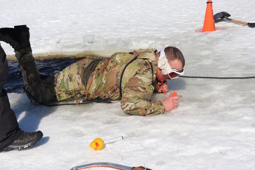 Cold-Weather Operations Course Class 20-04 training at Fort McCoy