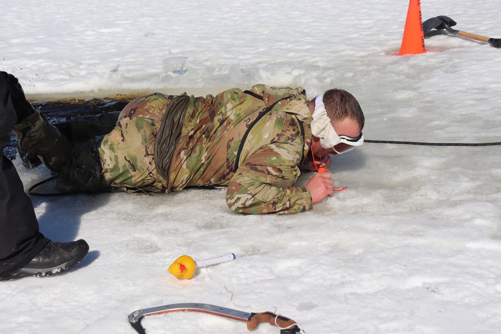 Cold-Weather Operations Course Class 20-04 training at Fort McCoy
