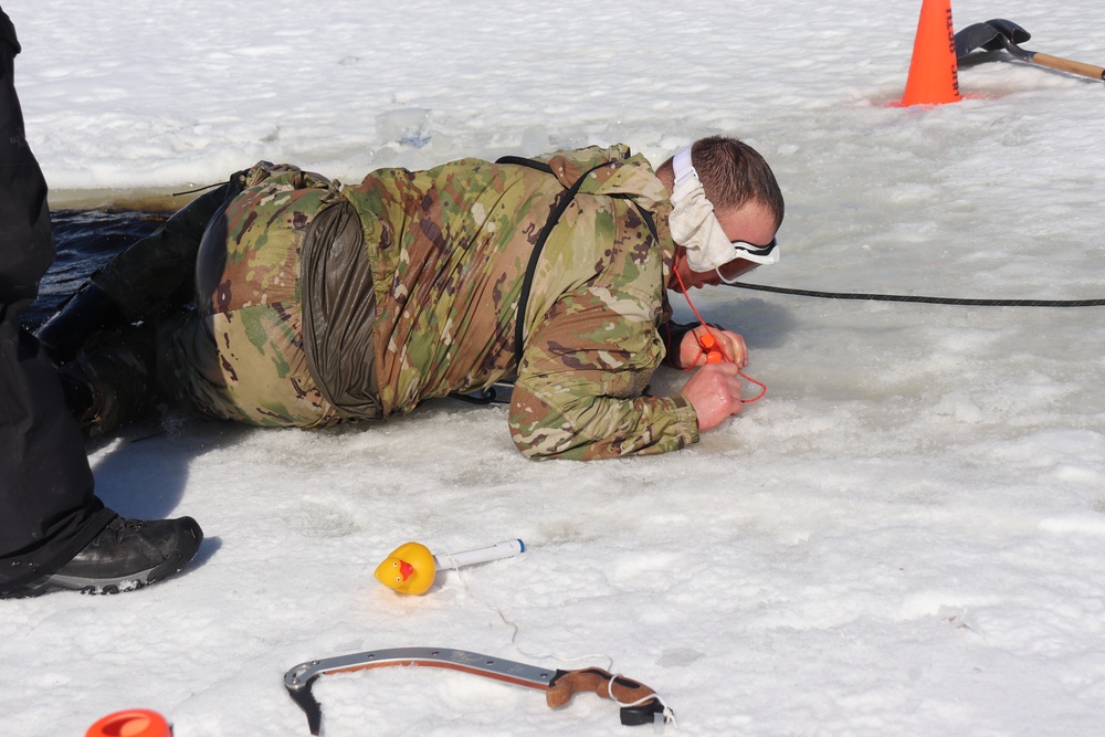 Cold-Weather Operations Course Class 20-04 training at Fort McCoy