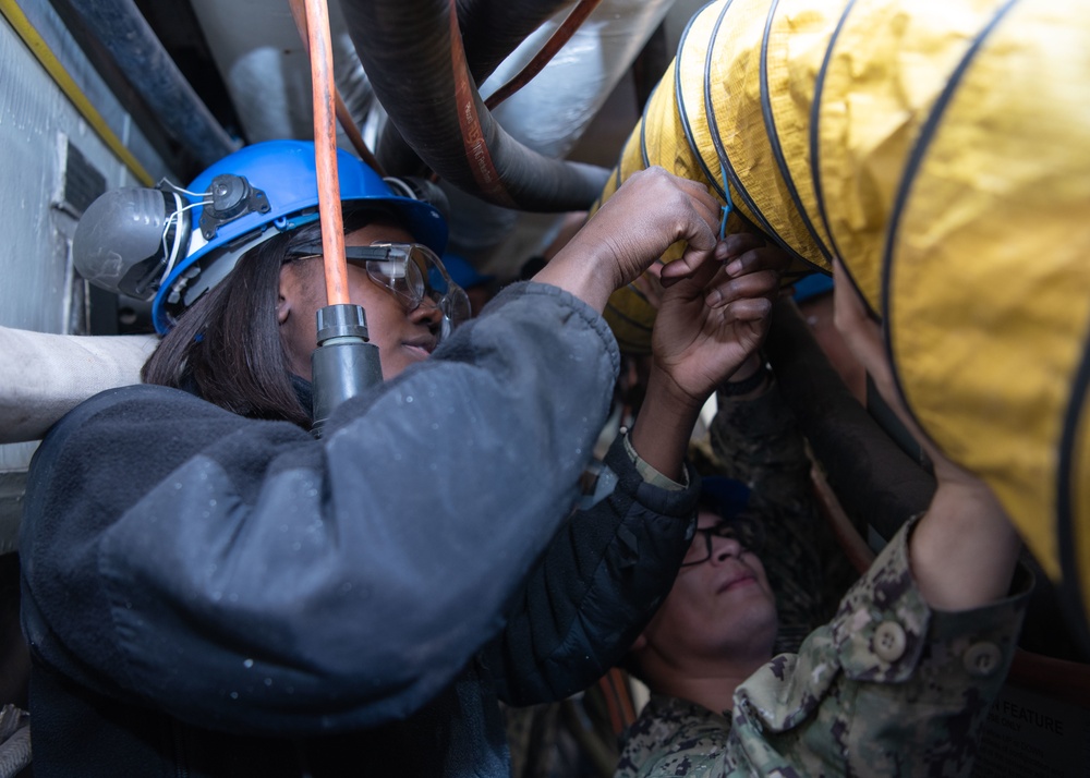 Securing the ventilation