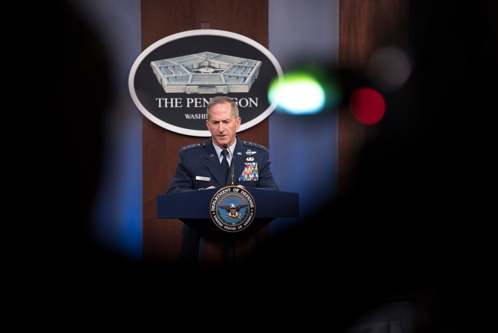 Chief of Staff of the Air Force Briefs Media on COVID-19 Response