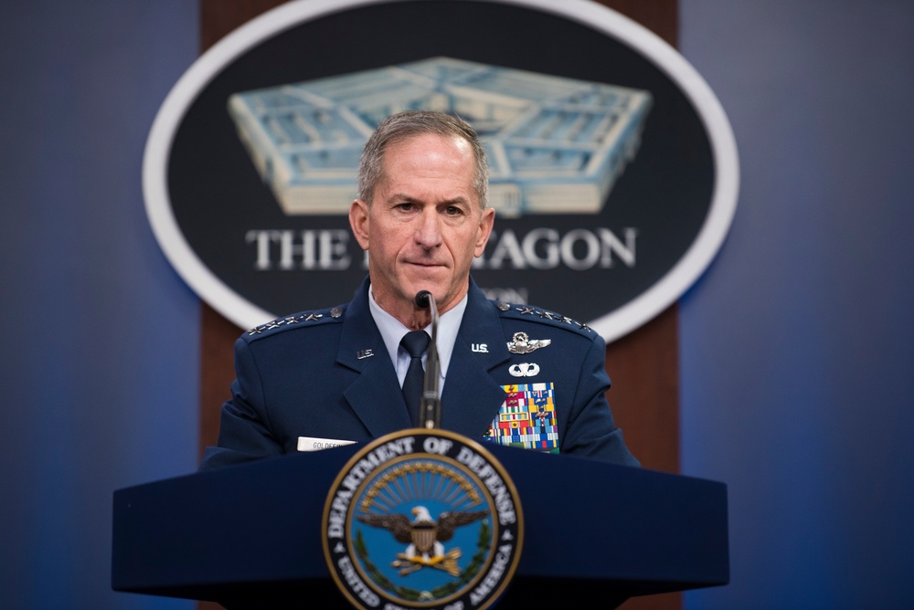 Chief of Staff of the Air Force Briefs Media on COVID-19 Response