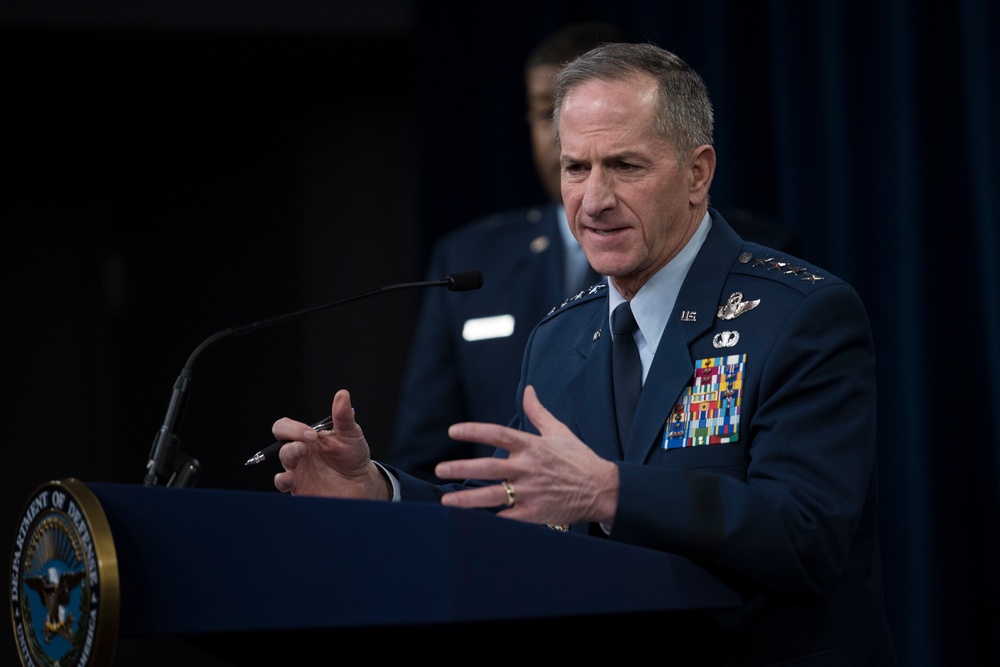 Chief of Staff of the Air Force Briefs Media on COVID-19 Response