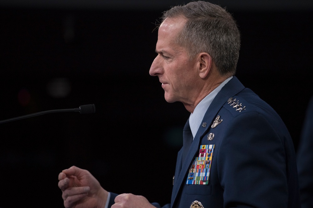 Chief of Staff of the Air Force Briefs Media on COVID-19 Response