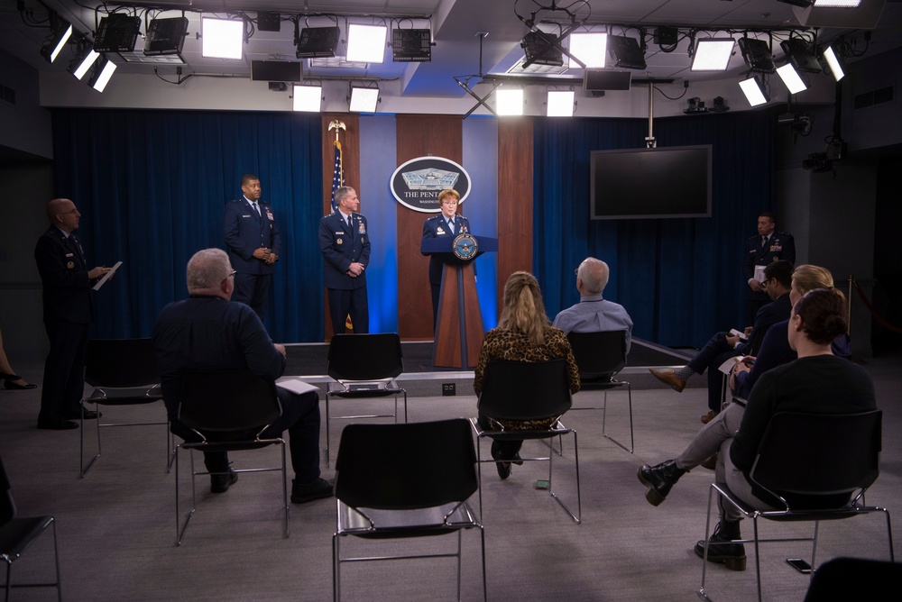 Chief of Staff of the Air Force Briefs Media on COVID-19 Response