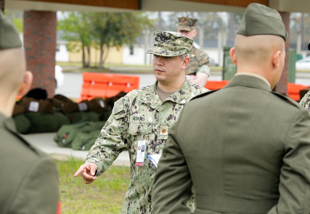 Entry Level Receiving Health Screening