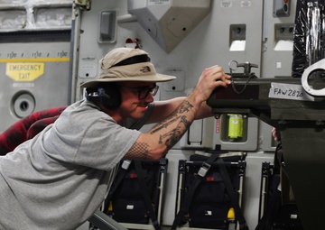 Whiteman AFB logistics Airmen move cargo for BTF Europe