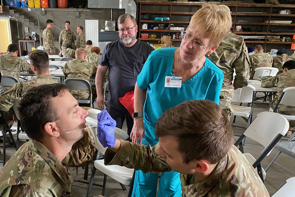 La. Guard responds to COVID-19 emergency