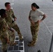 C-130 loadmaster conducts firs static line jump