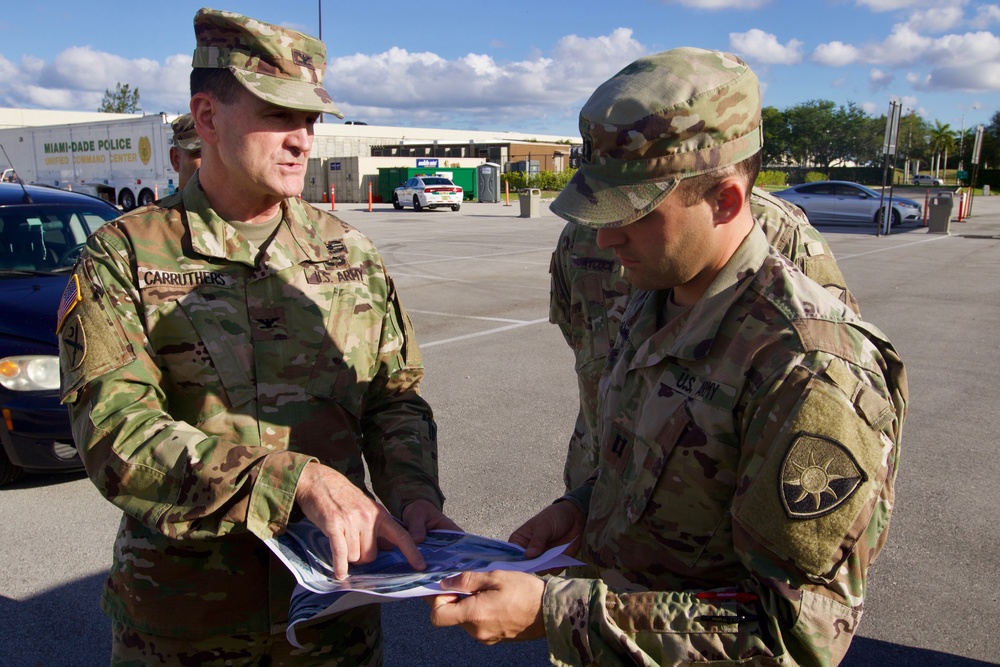 Guard Supports Florida Department of Health's response to COVID-19 in Broward County.