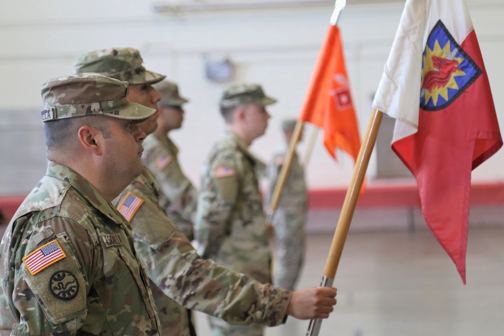 224th STB change of command March 2020