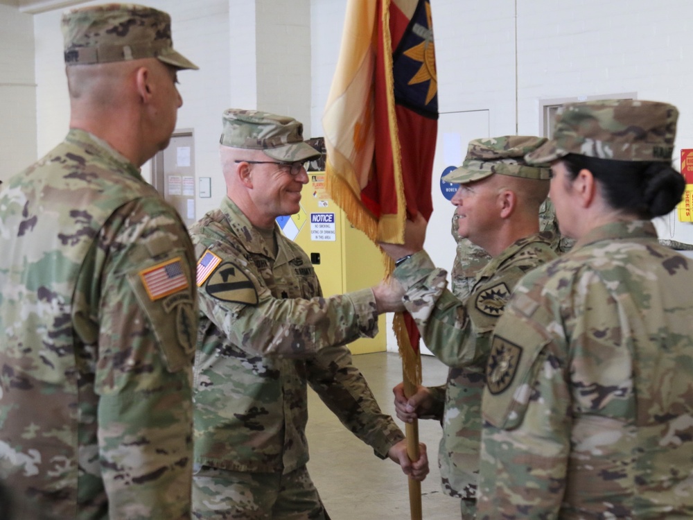 224th STB change of command March 2020