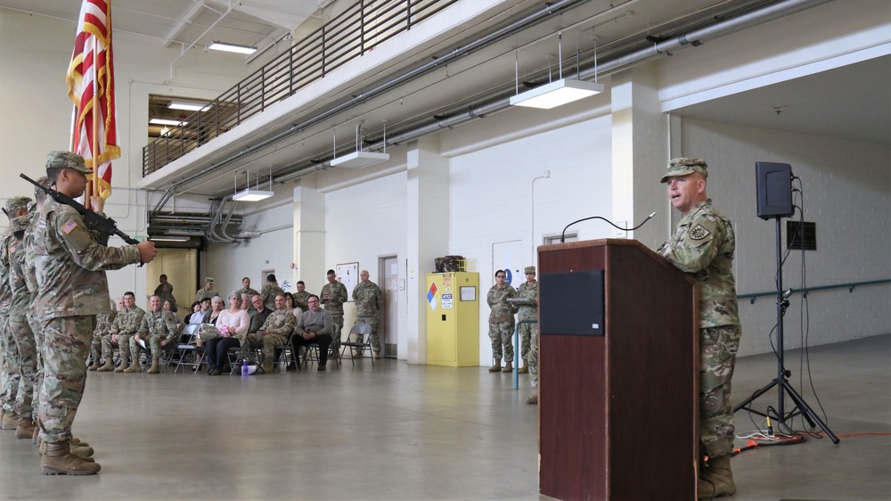 224th STB change of command March 2020