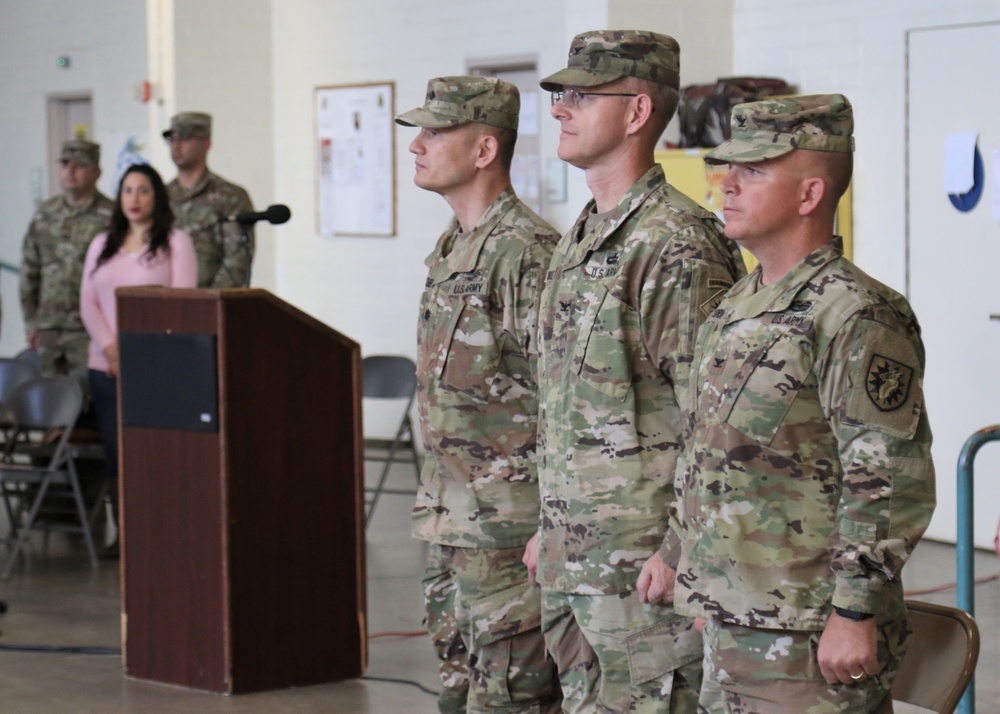 224th SB change of command March 2020