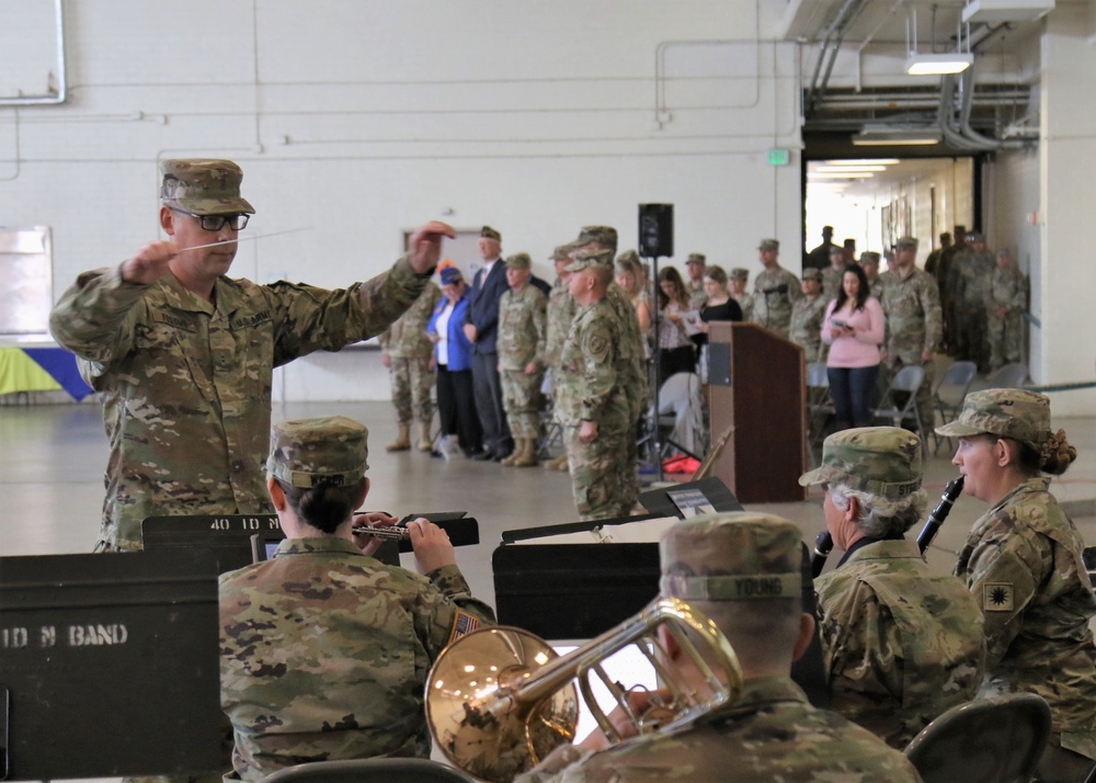 224th SB change of command March 2020