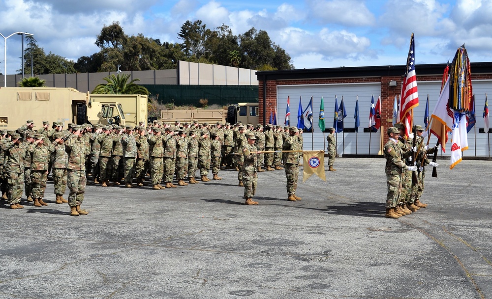 The 311th ESC Conducts Deployment Ceremony