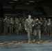 31st MEU Marines and sailors aboard USS America conduct live fire deck shoot