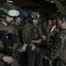 31st MEU Marines and sailors aboard USS America conduct live fire deck shoot