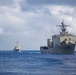 USS Antietam, USS Mustin, USS Germantown Sail In Formation