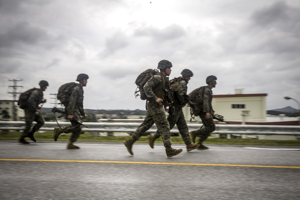 3rd Marine Division squad competition