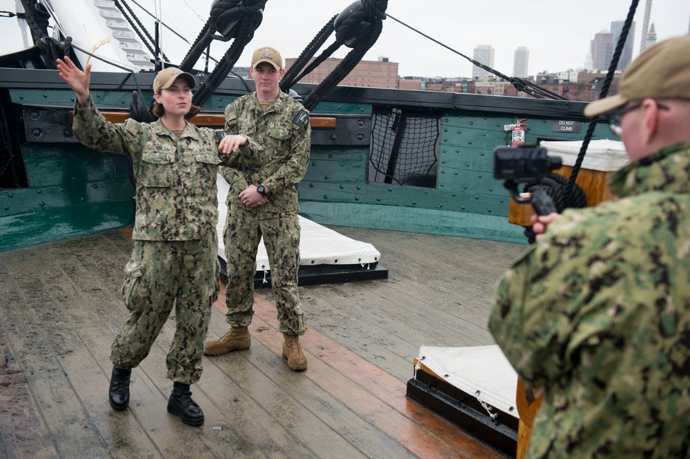 USS Constitution Sailors Host Virtual Tours