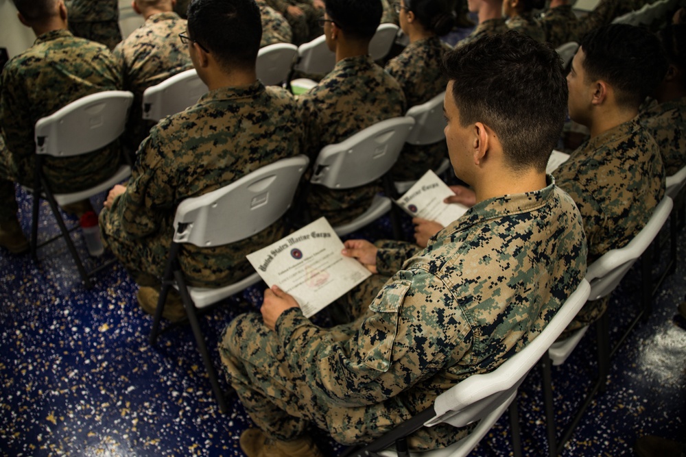 Forging leaders: 31st MEU Marines, America Sailors graduate from Lance Corporal Leadership and Ethics Seminar Forging leaders: 31st MEU Marines, America Sailors graduate from Lance Corporal Leadership and Ethics Seminar