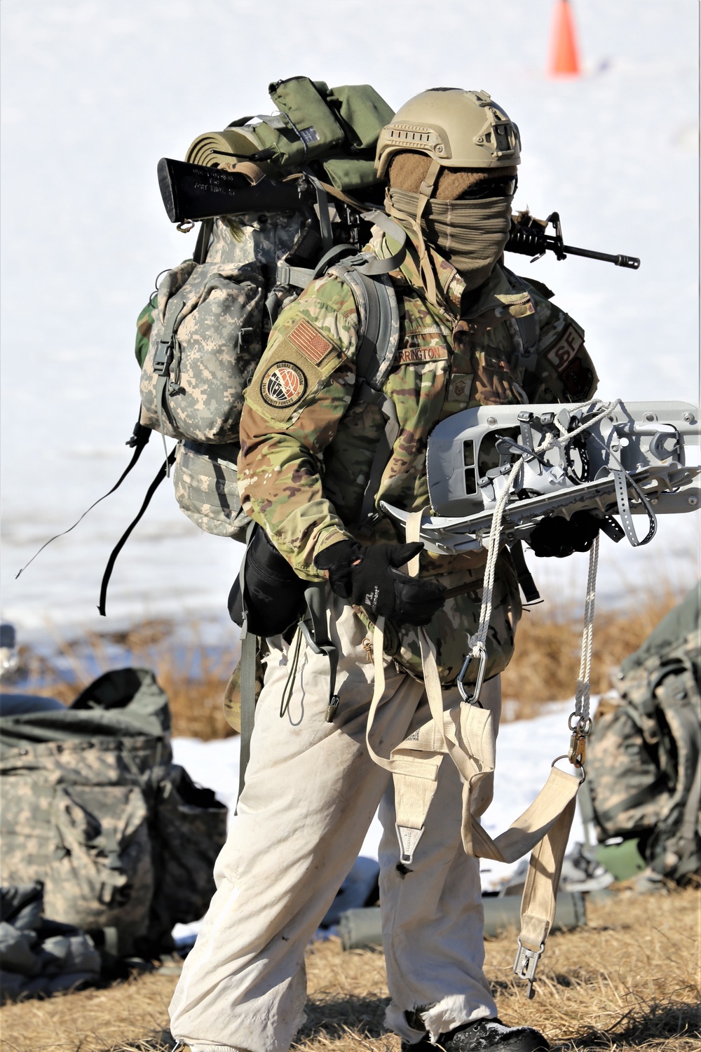 Cold-Weather Operations Course Class 20-04 training at Fort McCoy