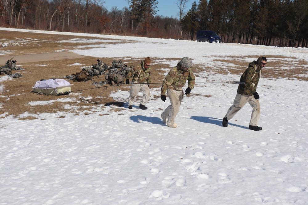 Cold-Weather Operations Course Class 20-04 training at Fort McCoy