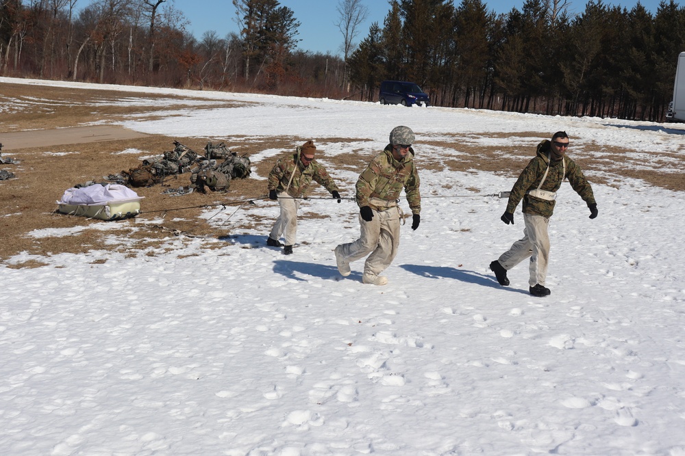 Cold-Weather Operations Course Class 20-04 training at Fort McCoy