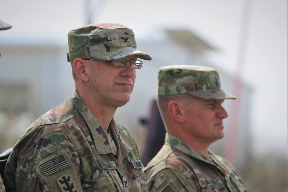 Washington-based 301st MEB assumes authority of Area Support Group-Jordan; joins Washington National Guard