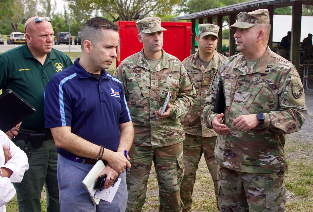 Guard Supports Florida Department of Health's response to COVID-19 in Broward County.