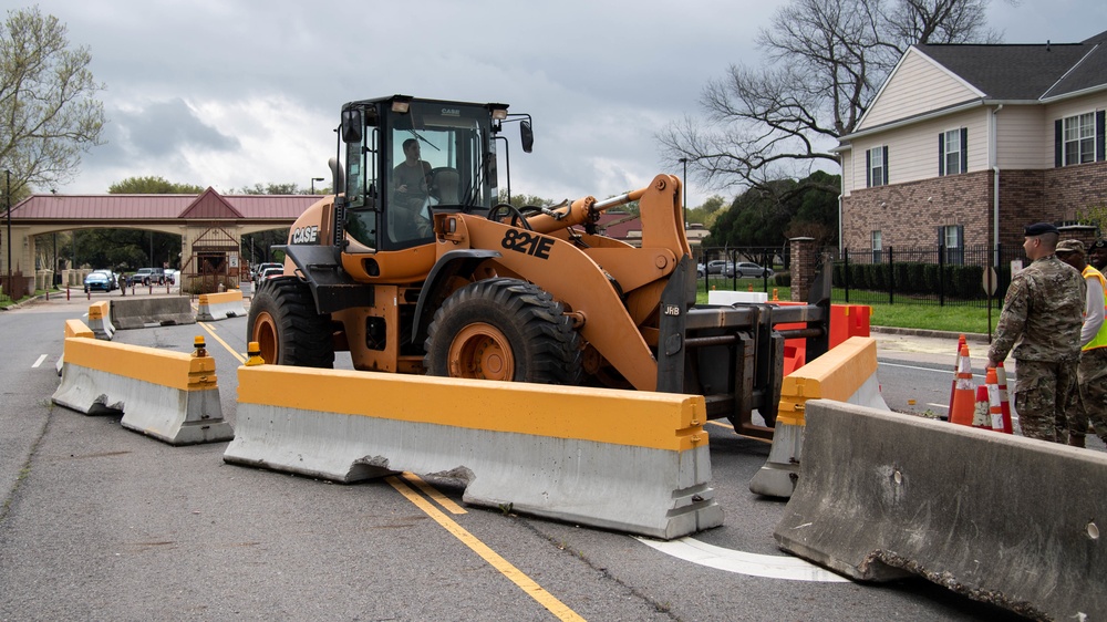 Barksdale responds to COVID-19