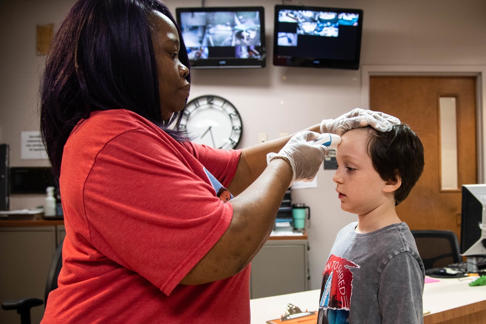 Barksdale responds to COVID-19