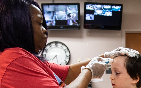 Barksdale responds to COVID-19