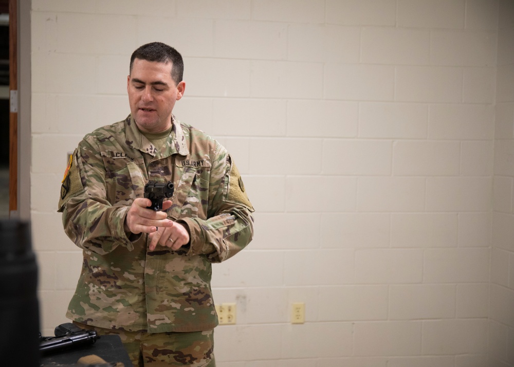 Preliminary Marksmanship Instruction Pistol Training