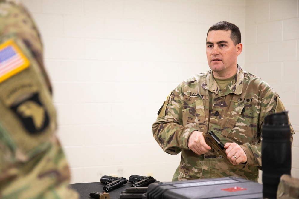 Preliminary Marksmanship Instruction Pistol Training