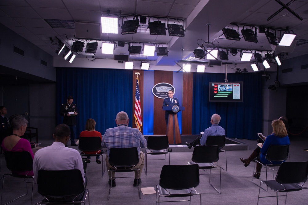 Chief of the National Guard Bureau GEN Lengyel Holds Press Briefing on NGB Response to COVID-19