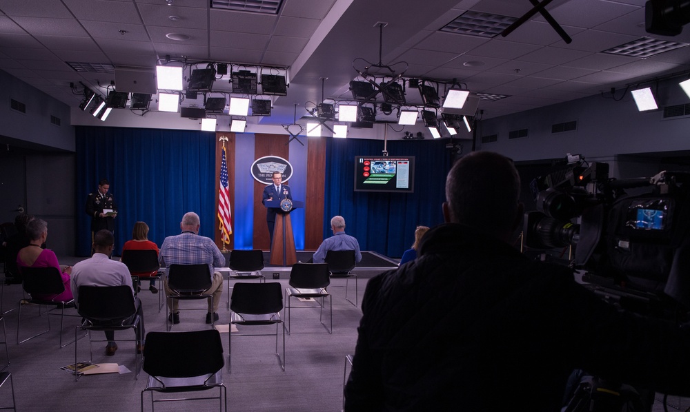 Chief of the National Guard Bureau GEN Lengyel Holds Press Briefing on NGB Response to COVID-19