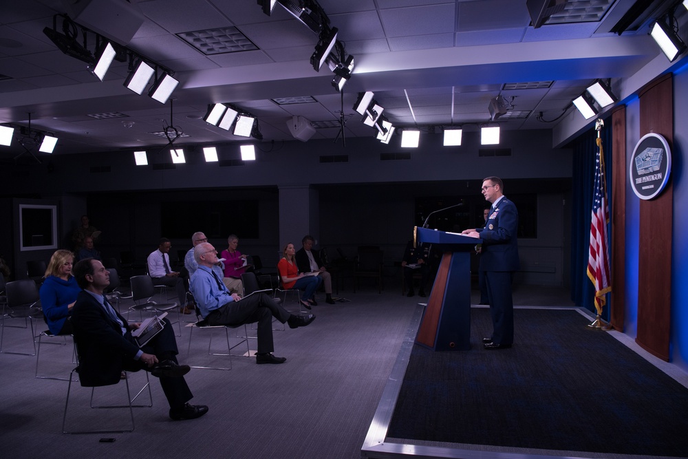 Chief of the National Guard Bureau GEN Lengyel Holds Press Briefing on NGB Response to COVID-19