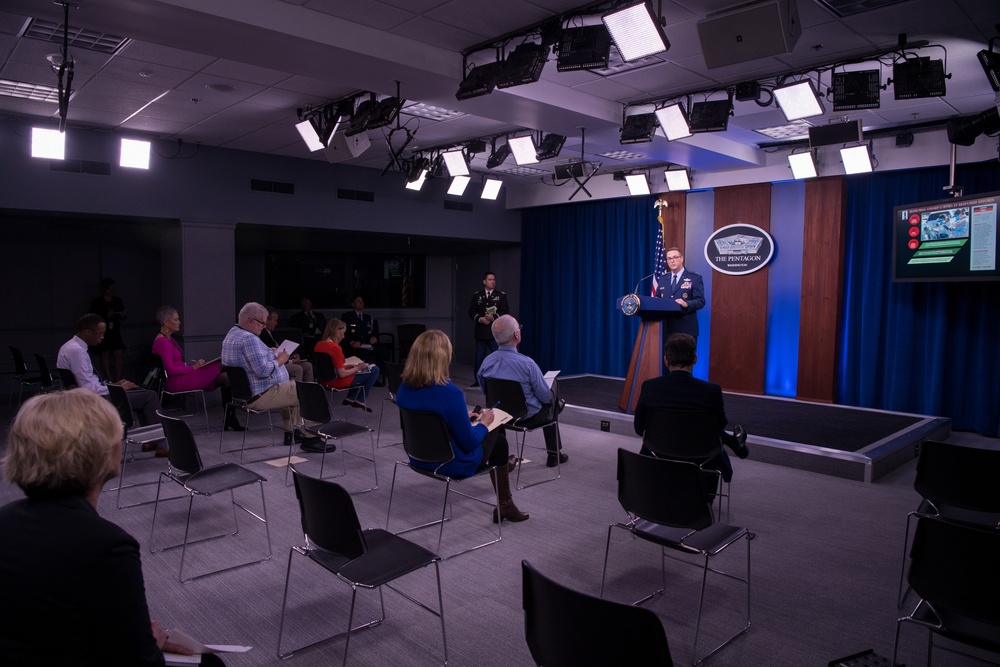 Chief of the National Guard Bureau GEN Lengyel Holds Press Briefing on NGB Response to COVID-19