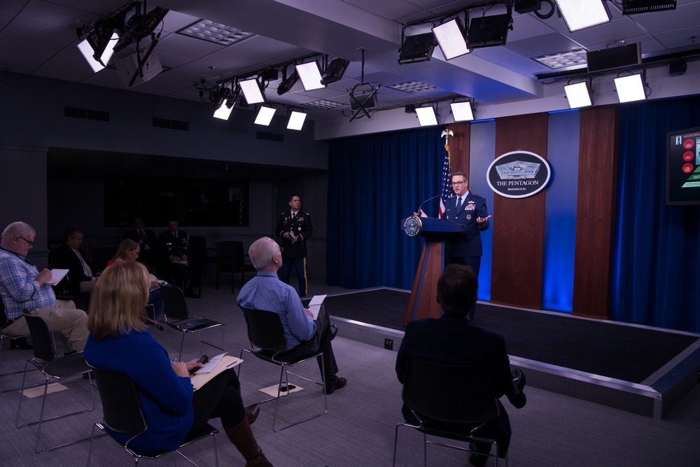 Chief of the National Guard Bureau GEN Lengyel Holds Press Briefing on NGB Response to COVID-19