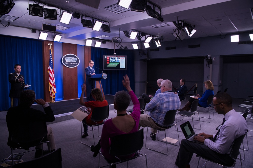 Chief of the National Guard Bureau GEN Lengyel Holds Press Briefing on NGB Response to COVID-19