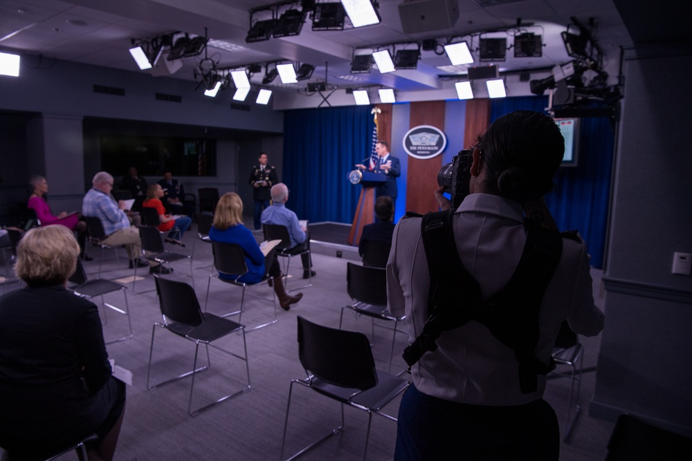 Chief of the National Guard Bureau GEN Lengyel Holds Press Briefing on NGB Response to COVID-19