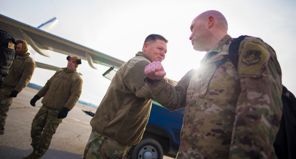 200th RED HORSE Squadron Airmen Deploy