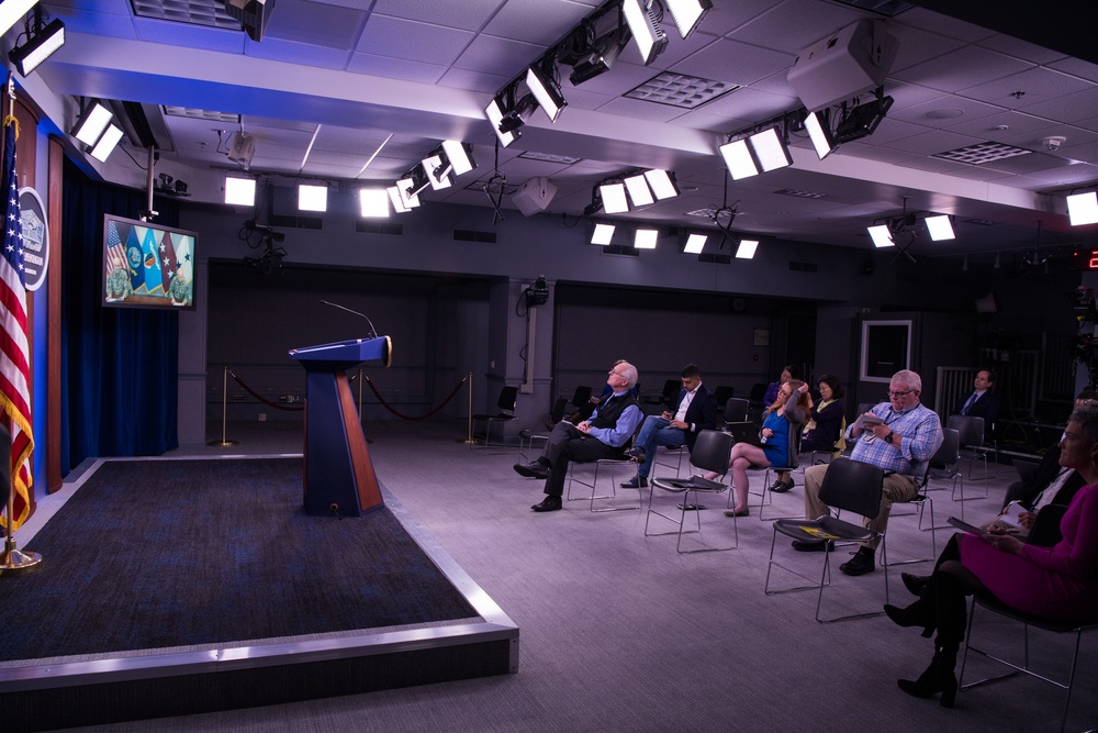 DHA Director and Navy Surgeon General Conduct VTC Press Conference