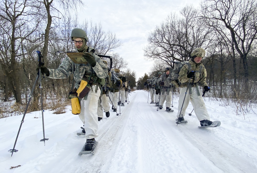 Soldiers and Marines attend Cold Weather Course
